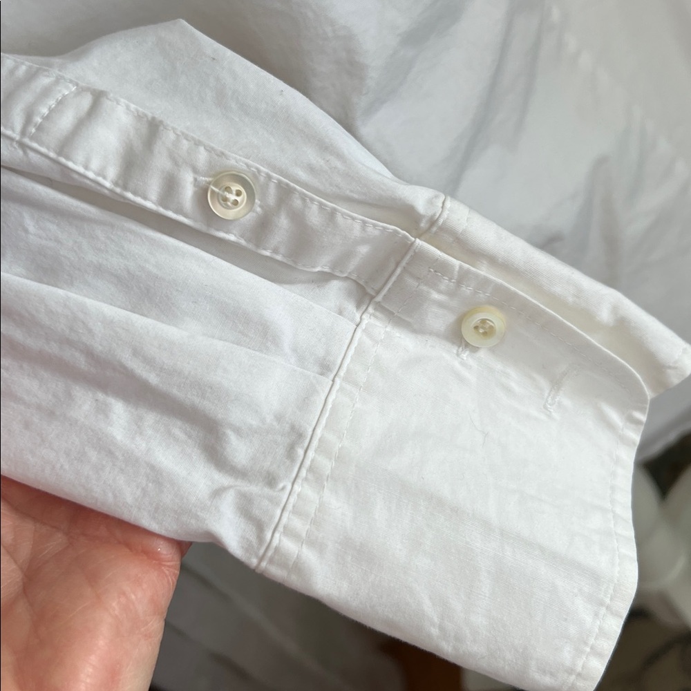 J. Crew Stretch Perfect Cotton Blend Shirt - Picture 4 of 6